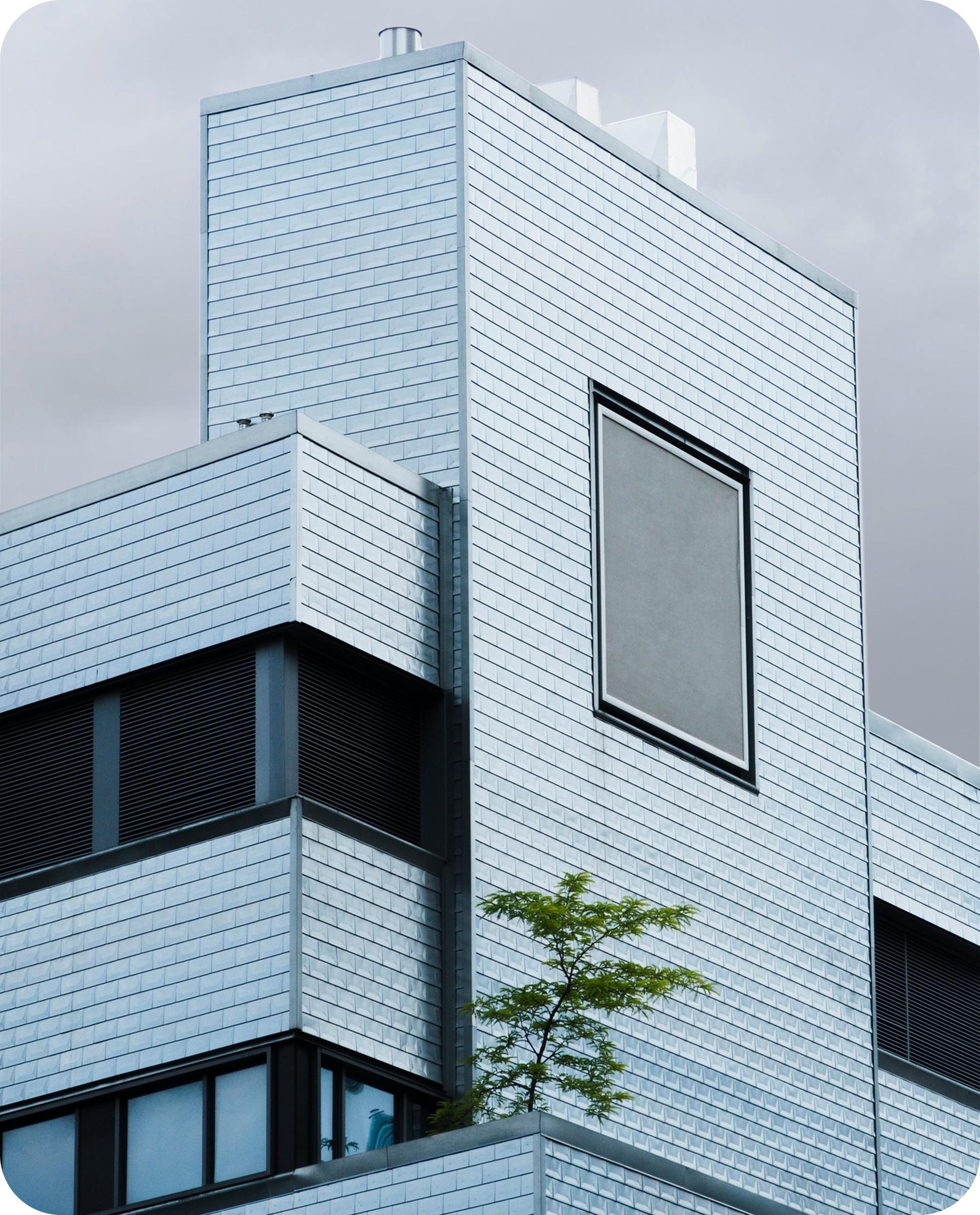 Modern architecture building